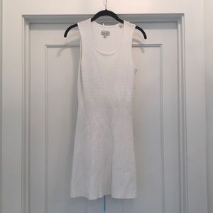 Jack Wills white cable knit dress